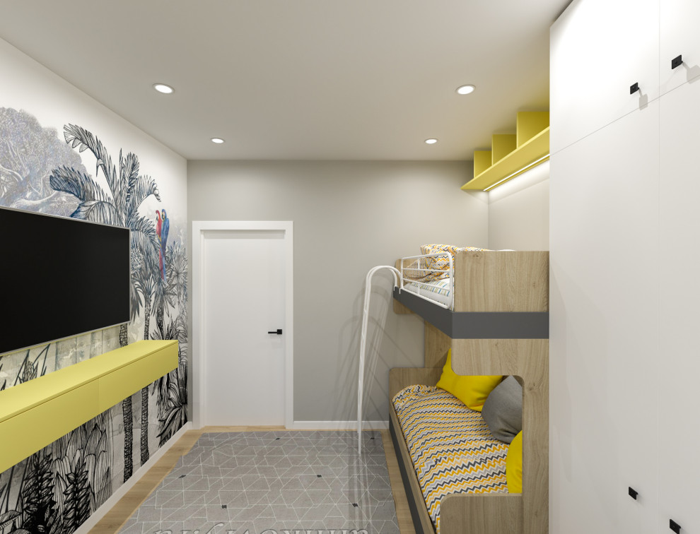 проект двухкомнатной квартиры 45 кв. м.