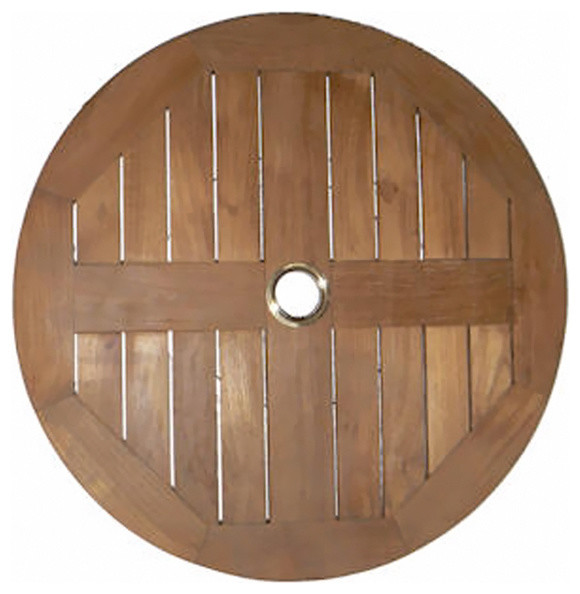 Lazy Susan Table Top, 24" Contemporary Table Tops And Bases by