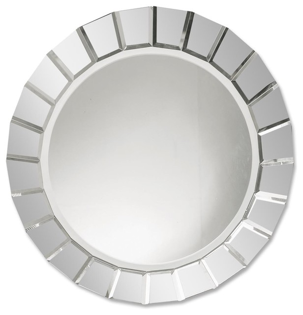Elegant And Beautiful Uttermost Fortune Frameless Round Mirror Home Elegant And Beautiful Uttermost Fortune Frameless Round Mirror Home Decor