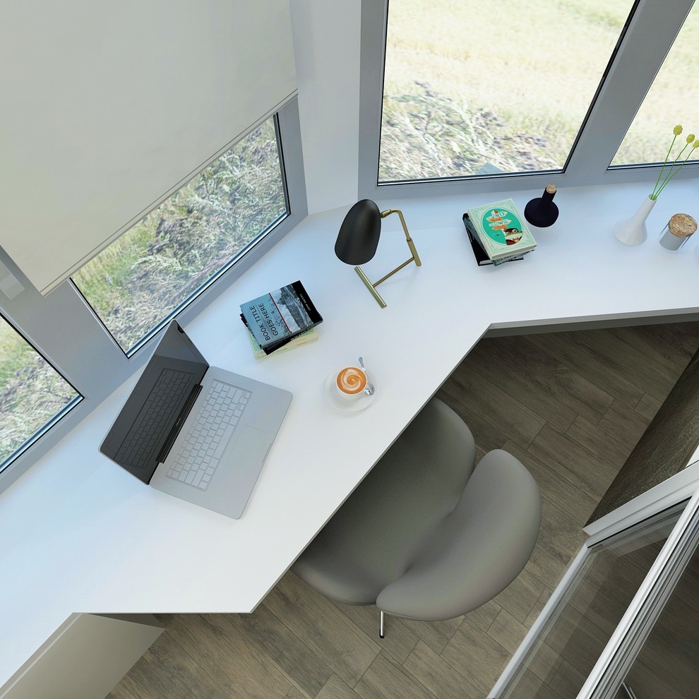 Квартира 55 м2 в ЖК "Западные ворота столицы" в стиле минимализм