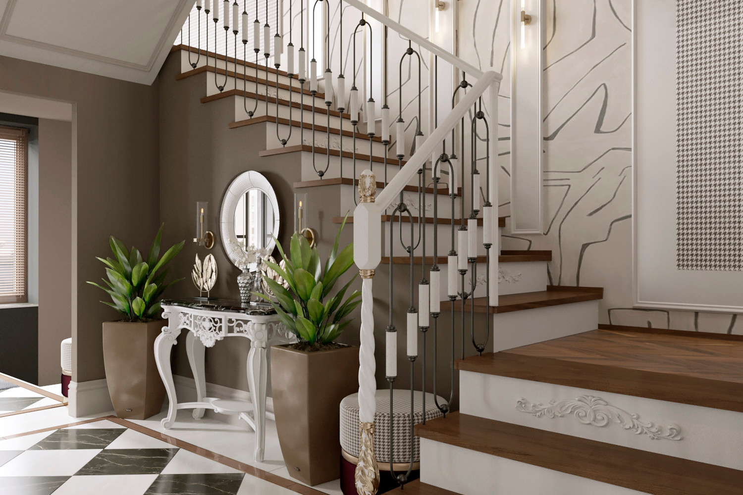 Интерьер коттеджа в "Гринвиль-парк"