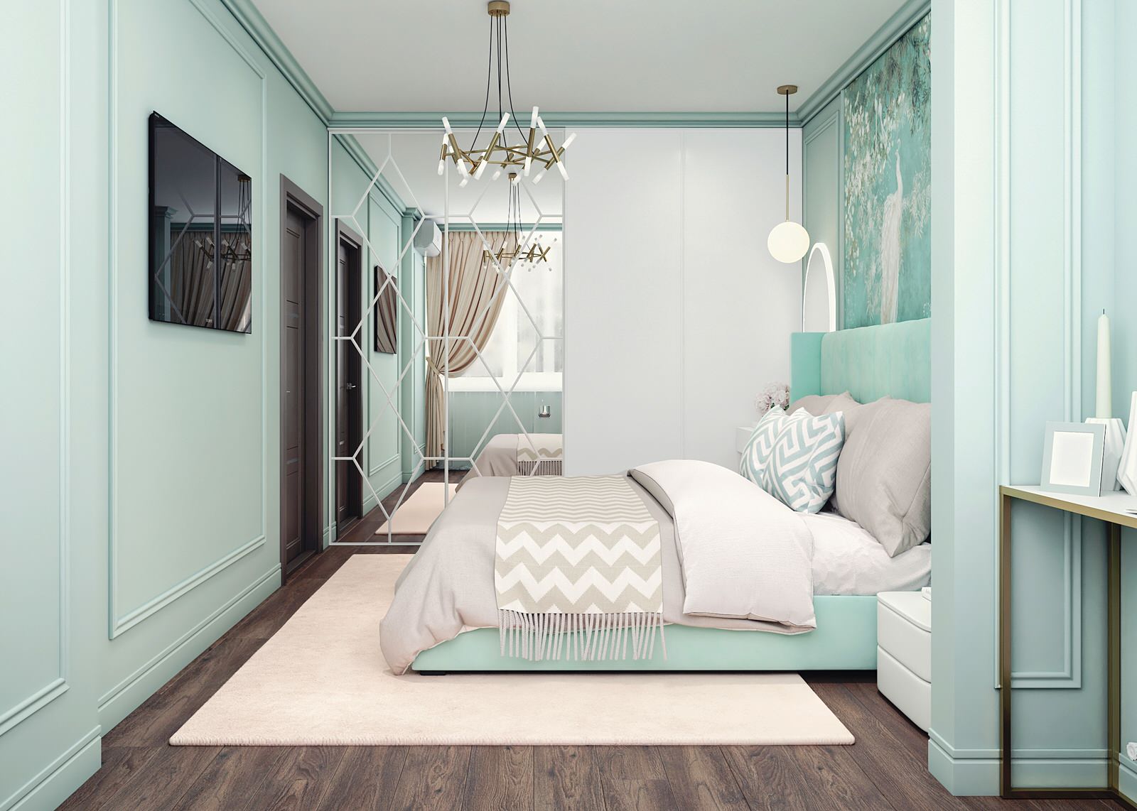 "Благородный микс оттенков"