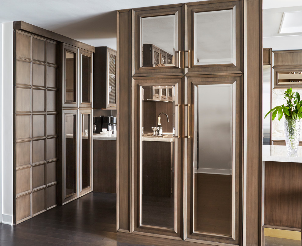Kitchen - transitional kitchen idea in Chicago