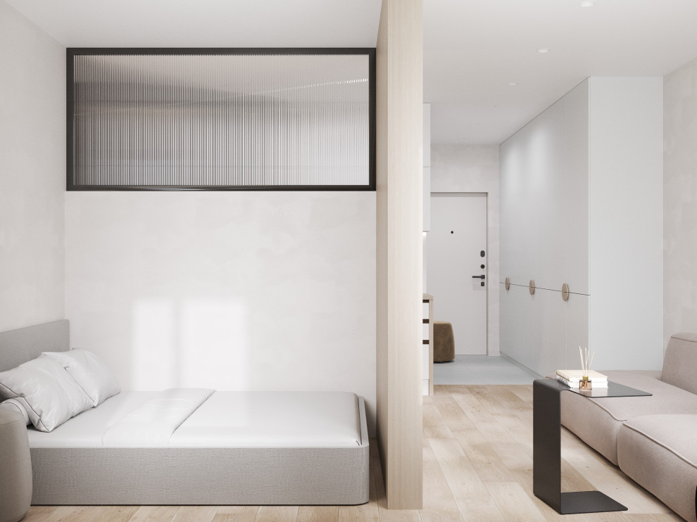 Проект квартиры-студия 28кв.м в СПб