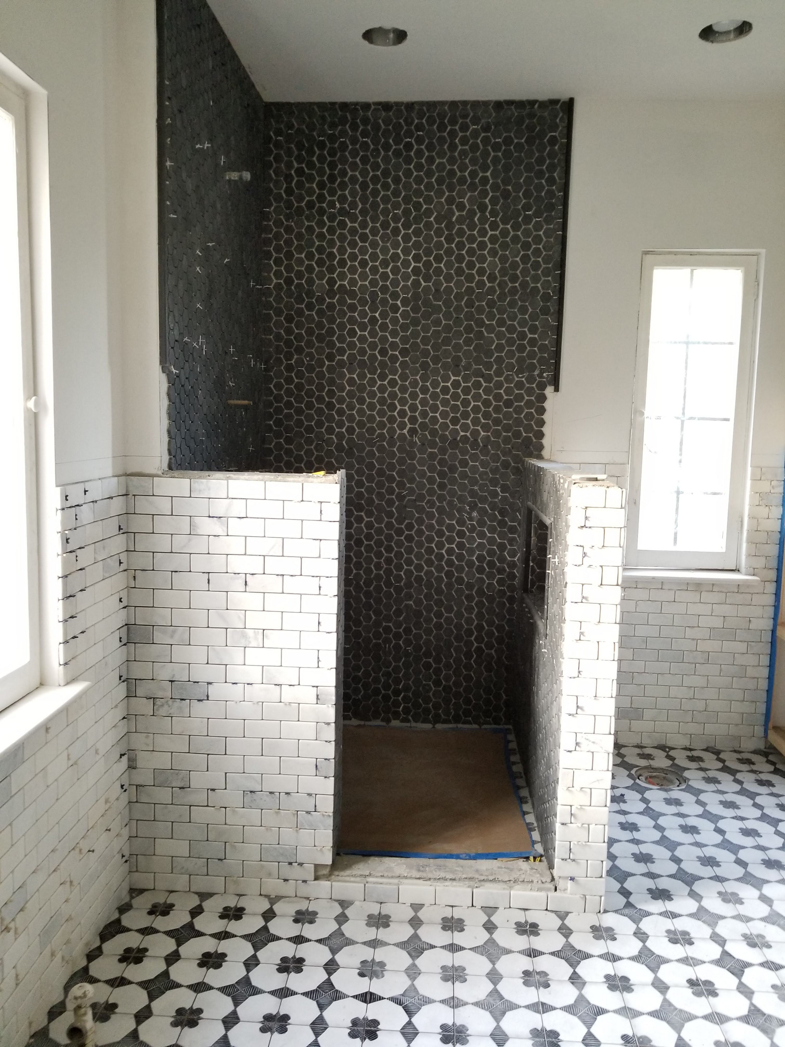 hexagon  slate tile ,cement tiles