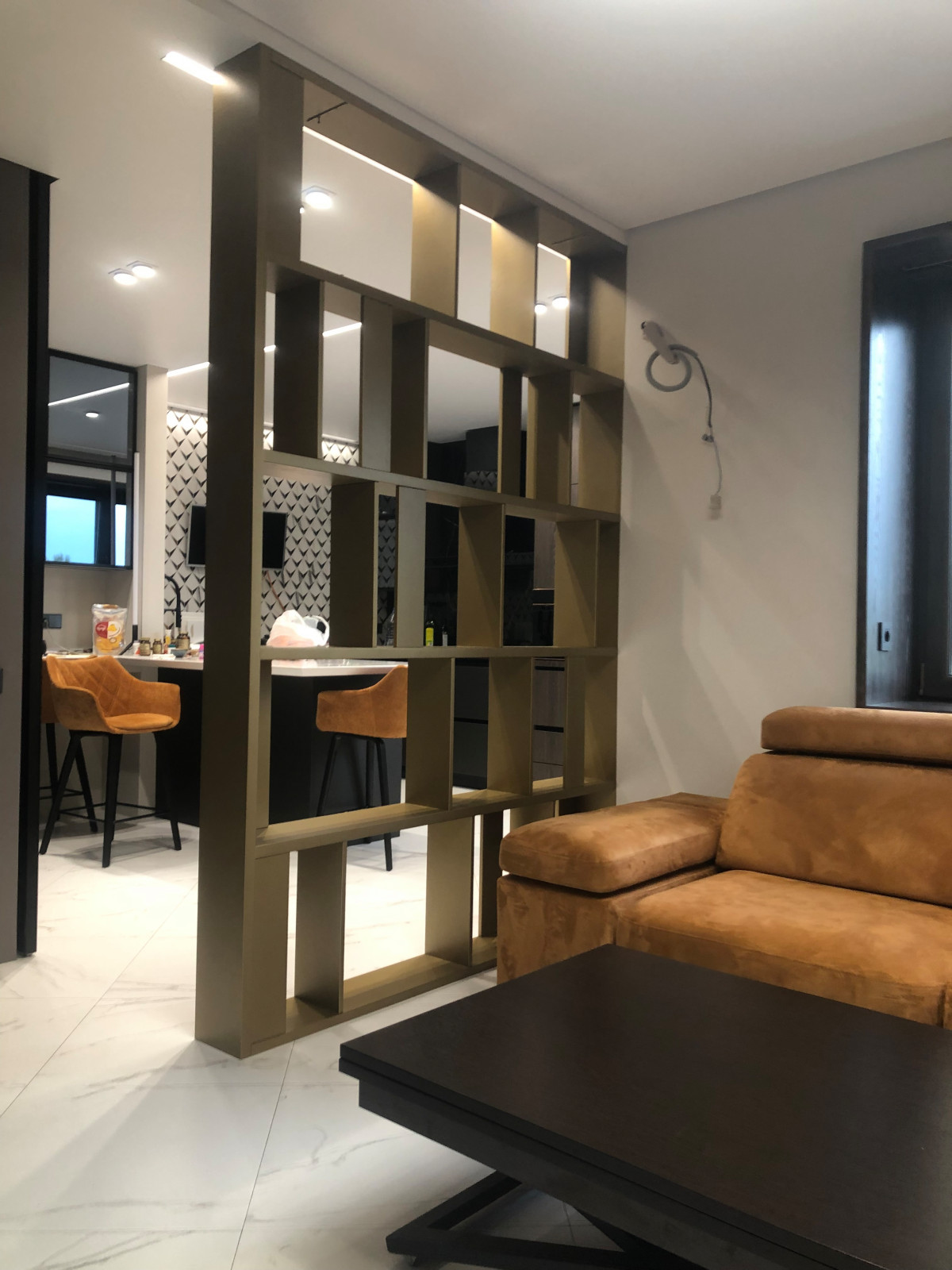 Стеллаж-перегородка