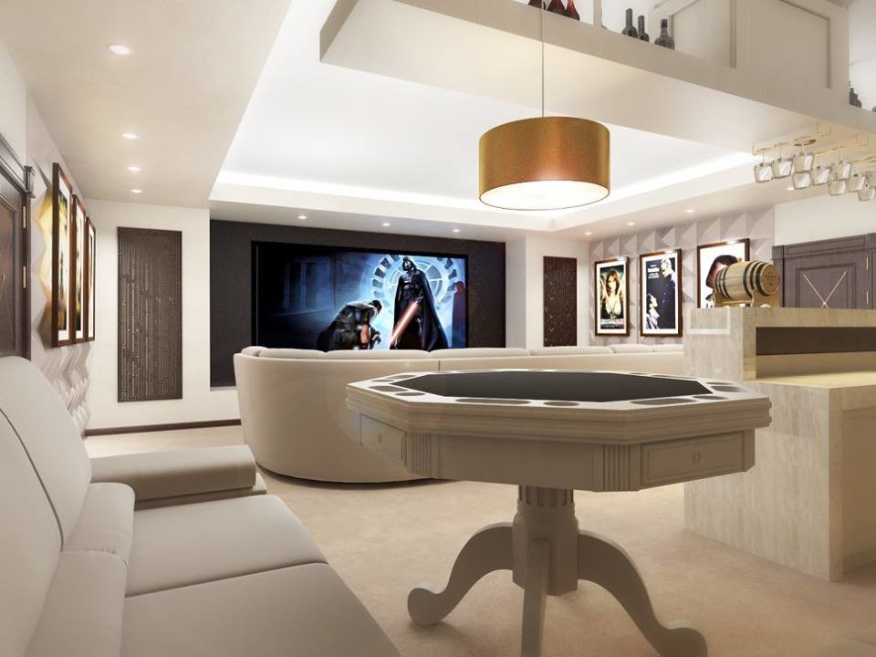 Дизайн-проект домашнего кинотеатра