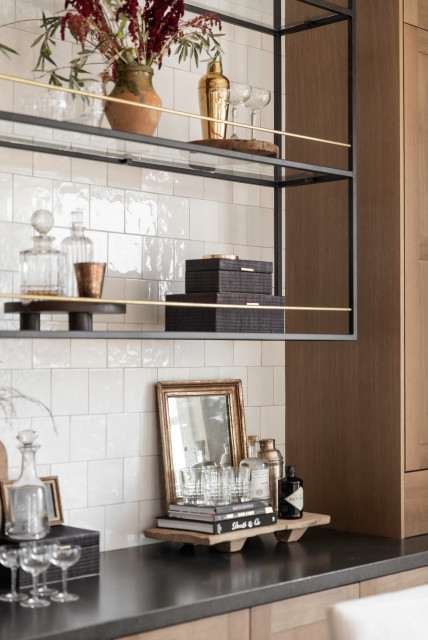 Dream Kitchen Design with White Oak Cabinets fusion-kitchen