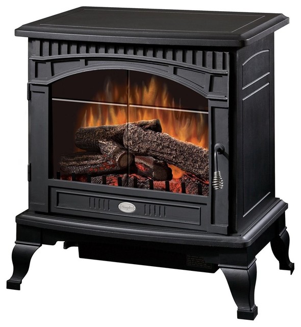 Dimplex Ds5629mb Traditional Electric Stove With Thermostat Matte Black 1500w
