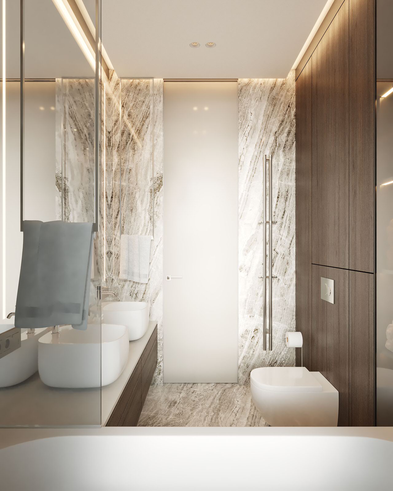 Интерьер ЖК Futurist "Место силы"