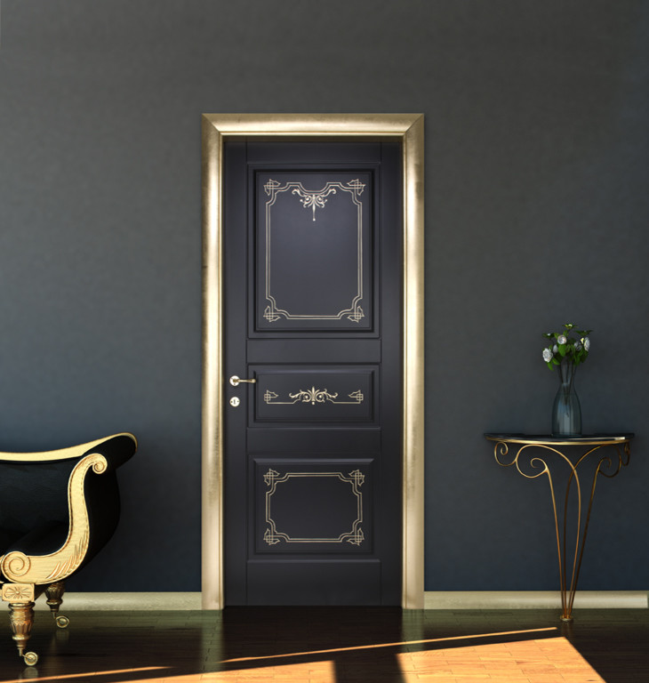 Classic Doors Victorian Living Room San Diego by Italian