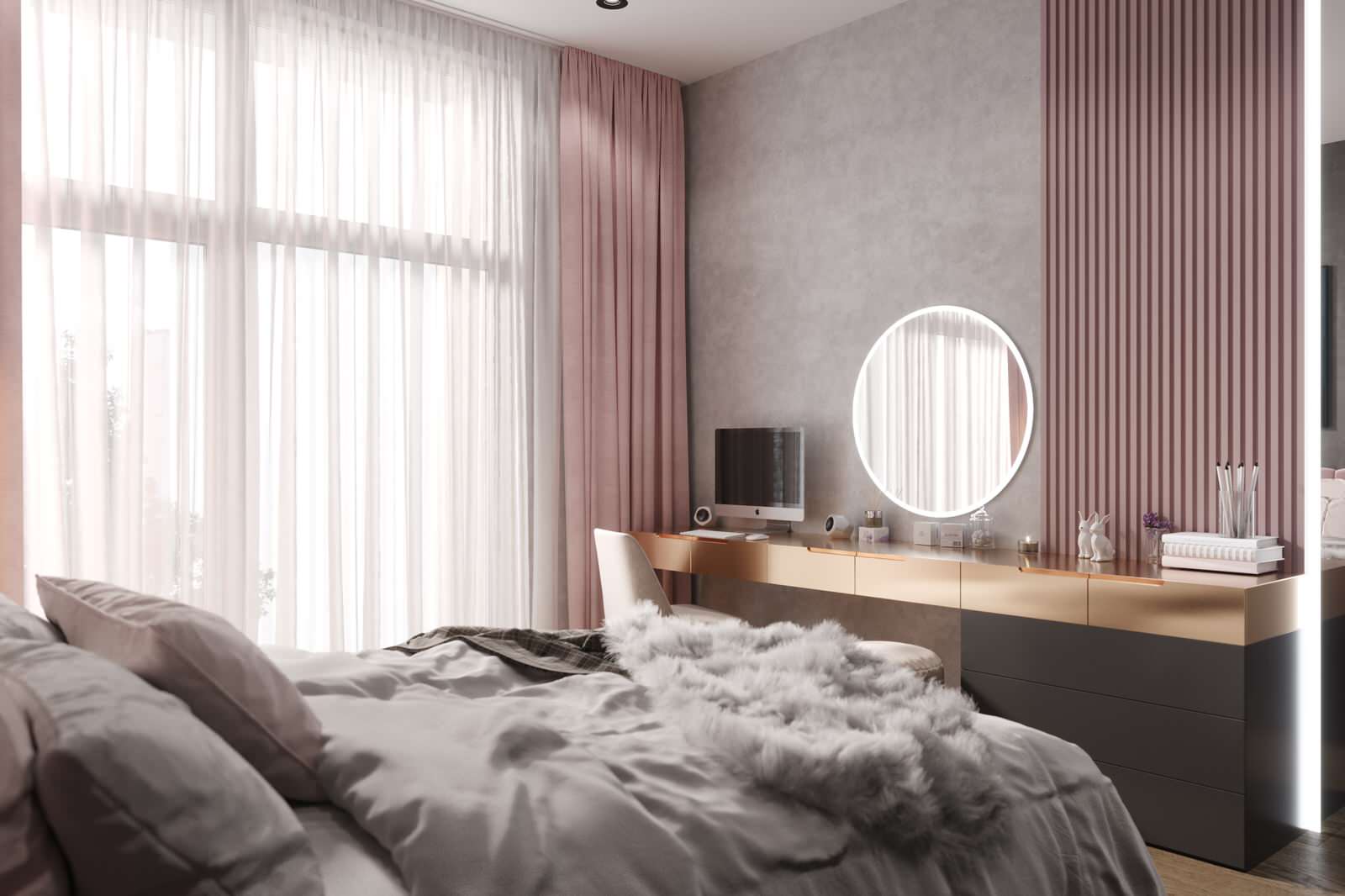 Квартира 83 кв. м. в современном стиле ЖК Life- Кутузовский.