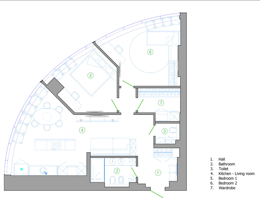 Квартира "ОГНИ"