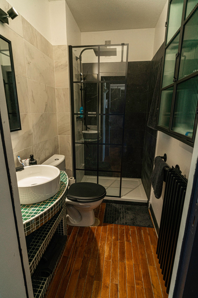Rénovation T2 industriel chic