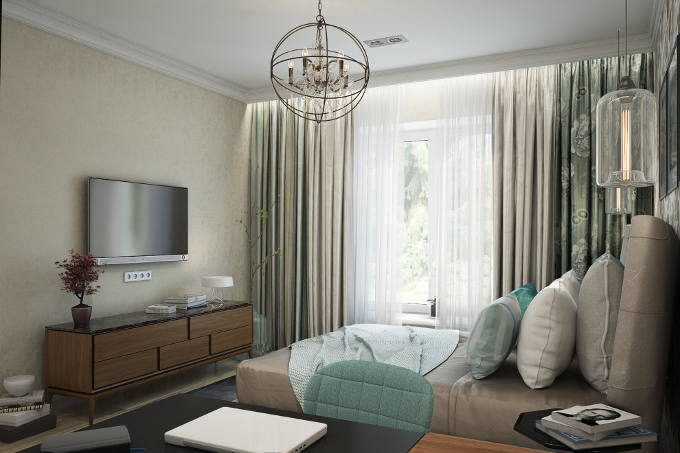 Дом для молодой пары.Спальная гостевая