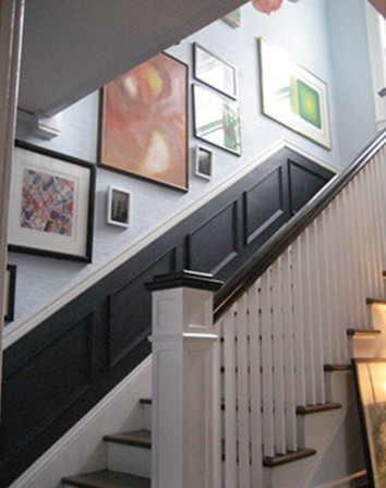 Inspiration for a modern staircase in Charlotte.