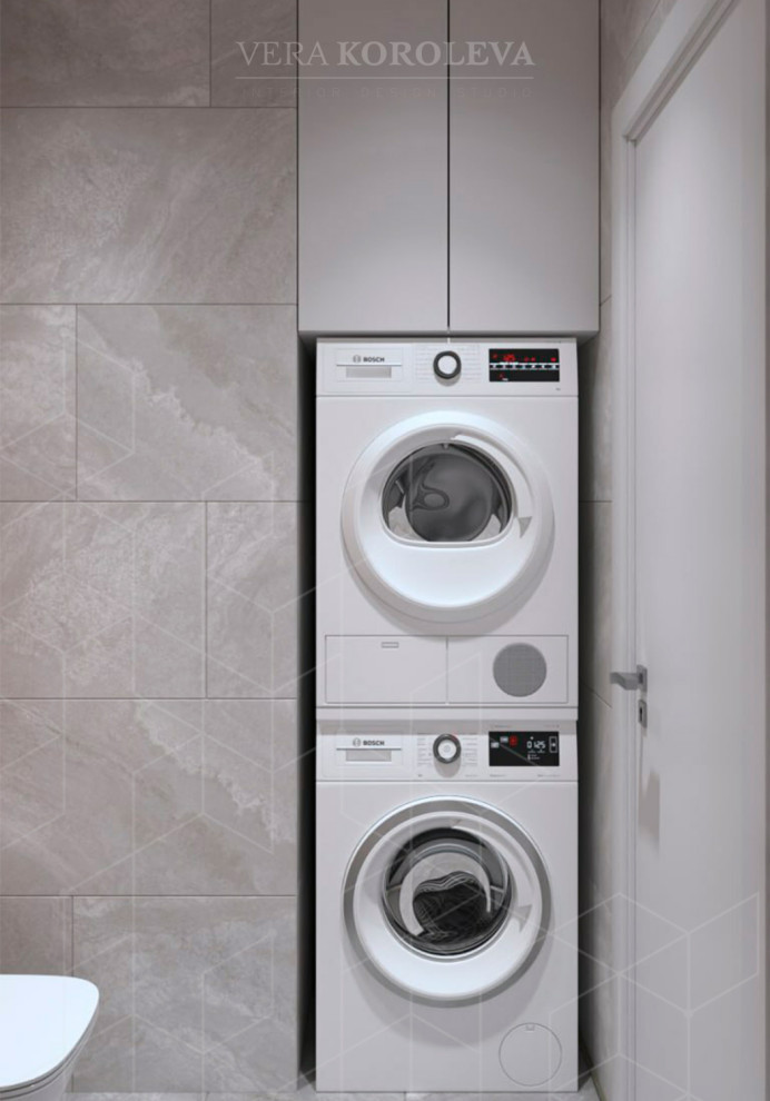 Дизайн-проект двухкомнатной  квартиры для семьи с детьми в ЖК "Модум"