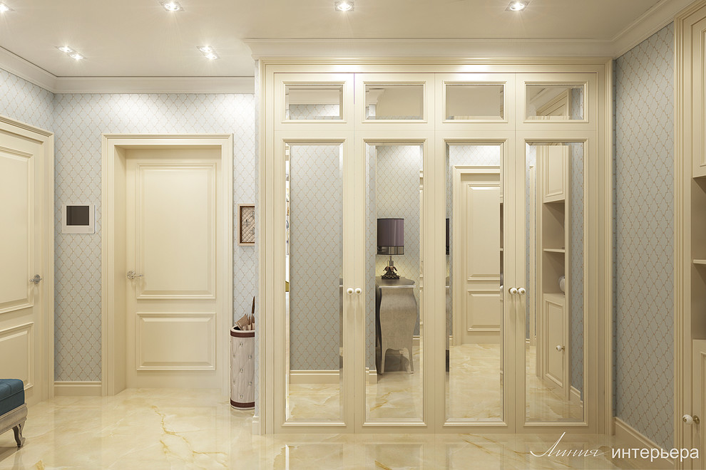 Дизайн квартиры в стиле неоклассика.