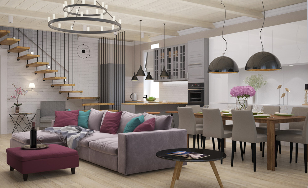 Визуализации частного дома в поселке Березки