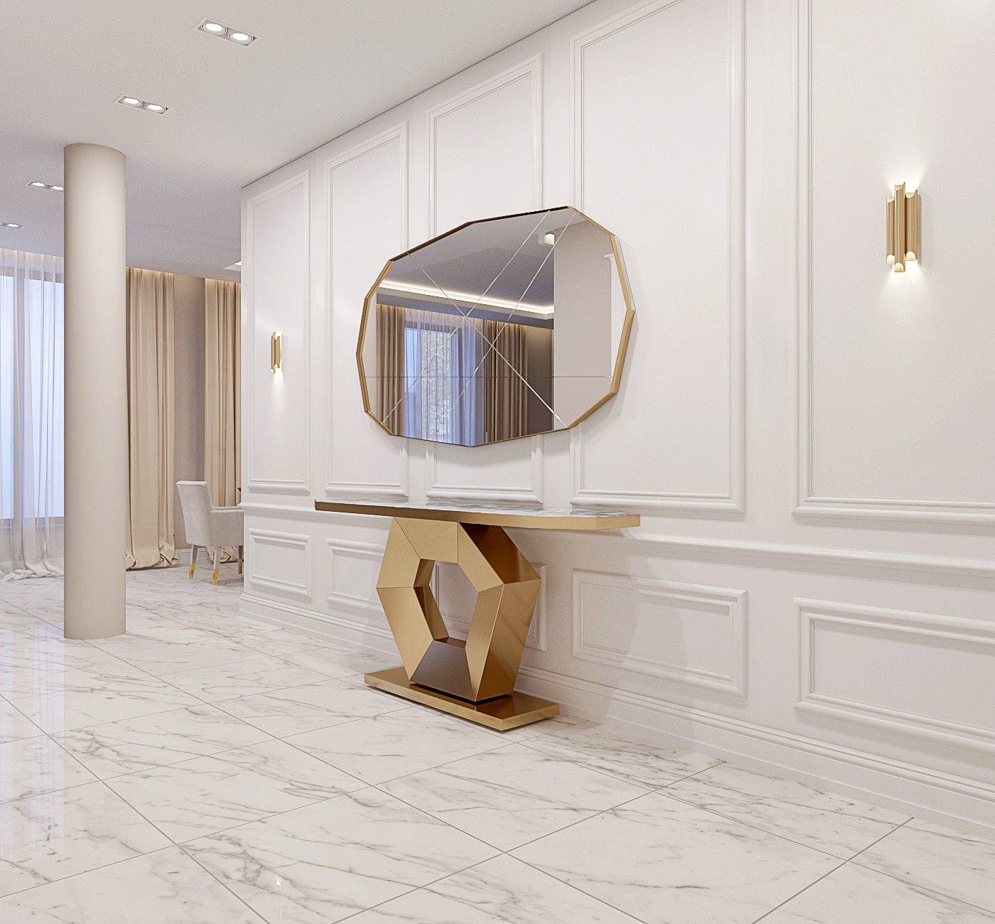 Пентхаус на Крестовском острове, 260 м2