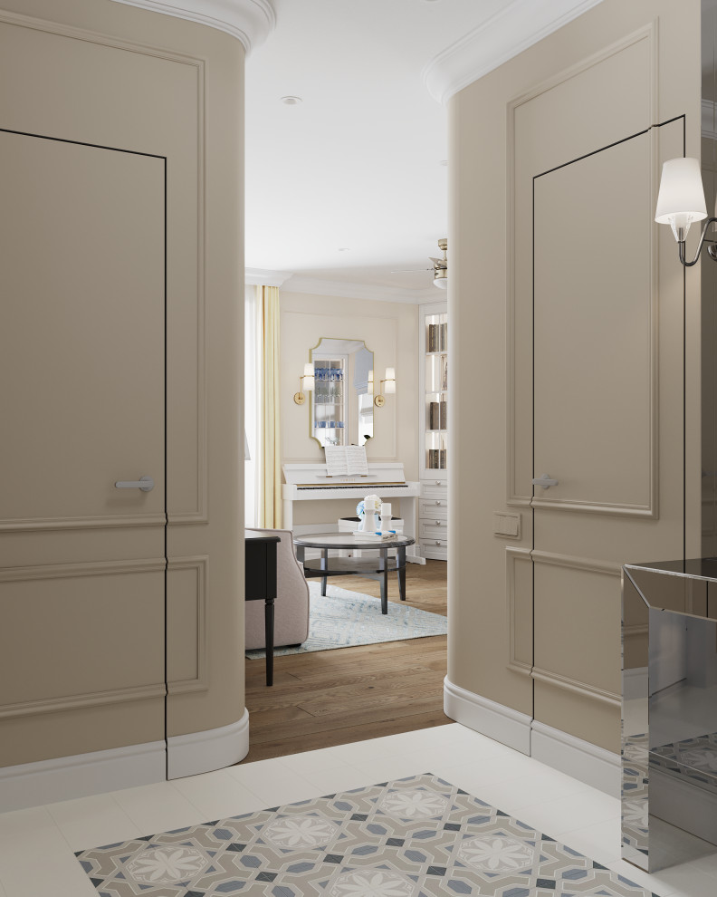 Американская классика в однокомнатной квартире