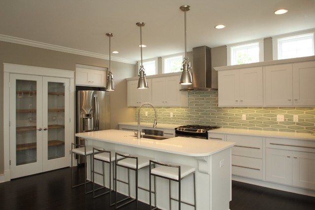The St Clair Transitional Kitchen Cedar Rapids By The St Clair Transitional Kitchen