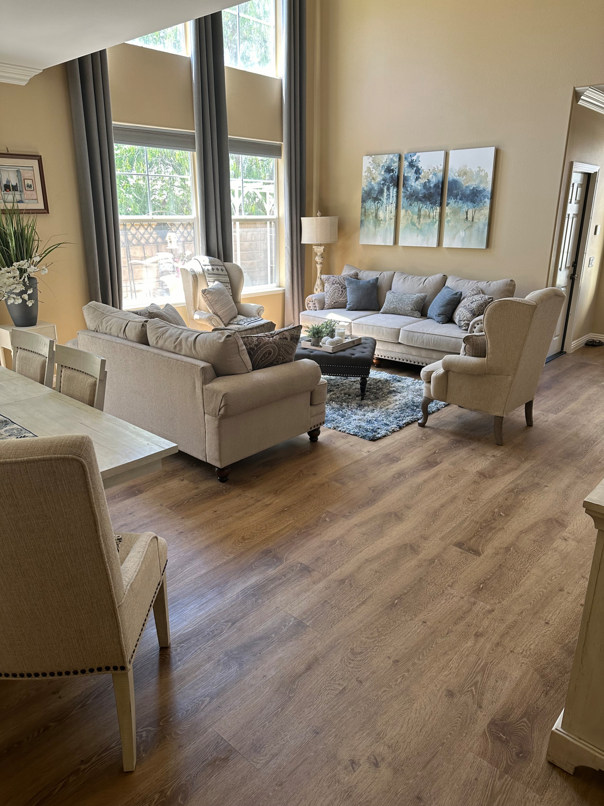 Moorpark - Luxury vinyl flooring VA Project