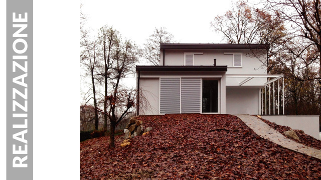 La casa nel bosco contemporary-exterior