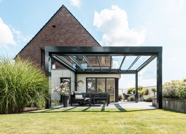 Solarlux Glashaus modern-deck