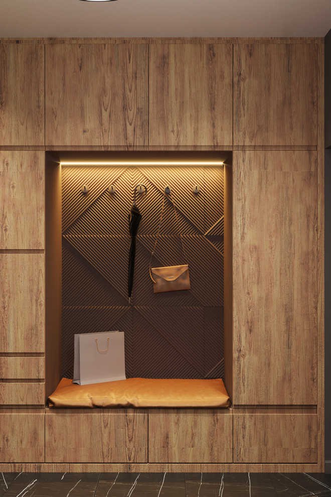 Трехэтажный дом для семьи