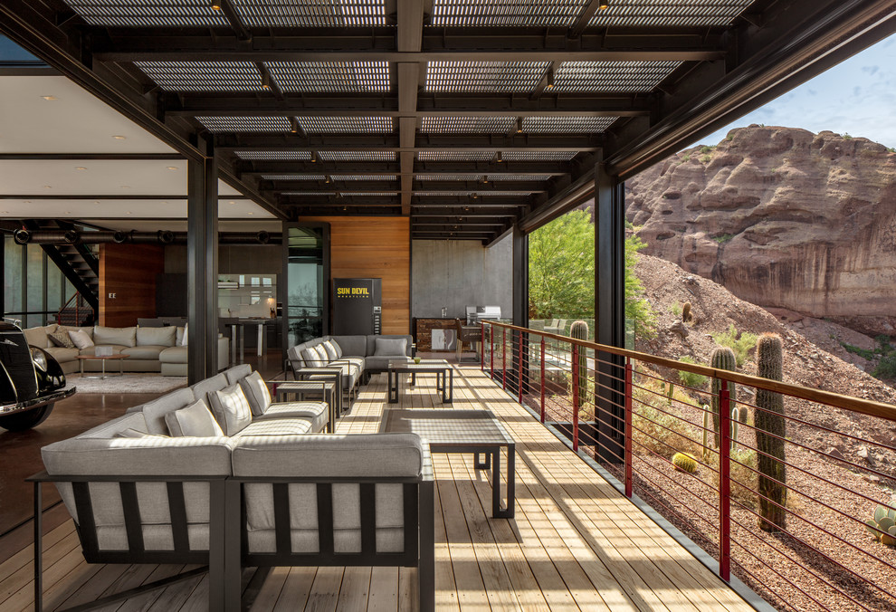Inspiration for a contemporary deck in Phoenix.