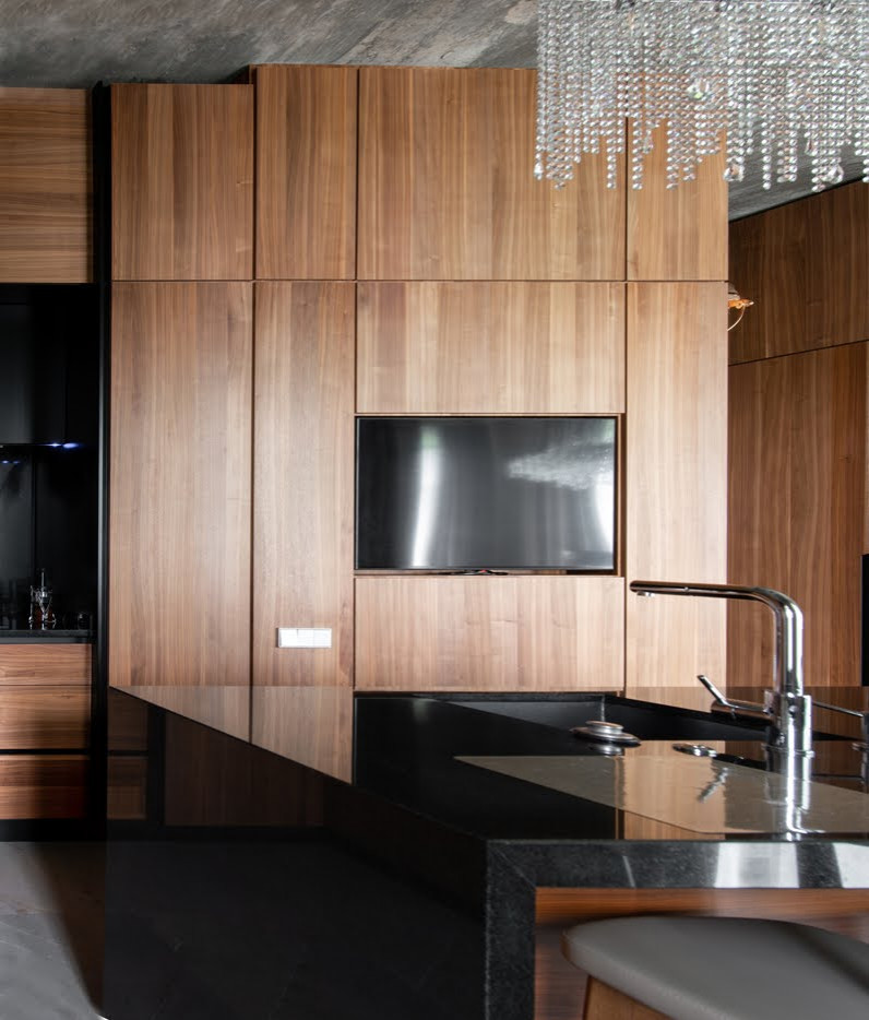 3в1 (кухня, гостиная, прихожая) в загородном доме