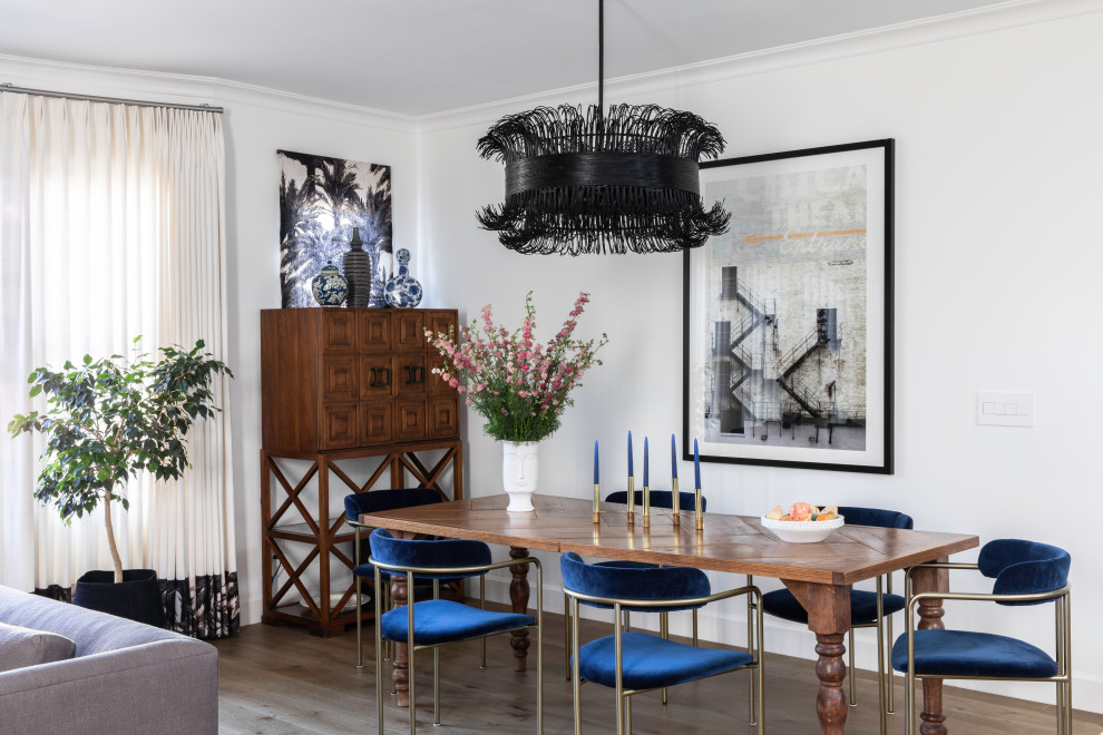 Inspiration for an eclectic dining room in San Francisco.