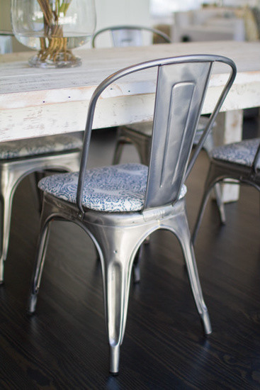 cushions on tolix chairs