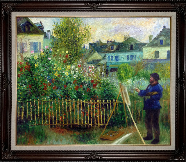 Monet Painting In His Garden At Argenteuil | Fasci Garden