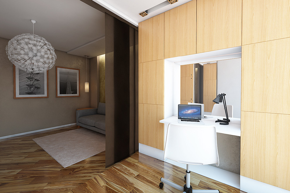 Спальня с рабочим местом