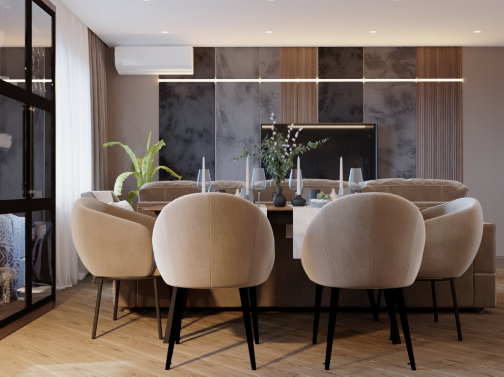 Дизайн проект 4х комнатной квартиры