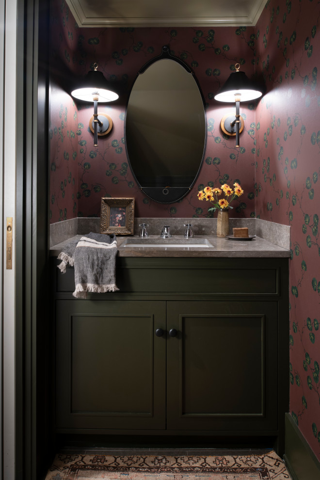 Tailored Meets Ease - Transitional - Powder Room - Minneapolis - by ...