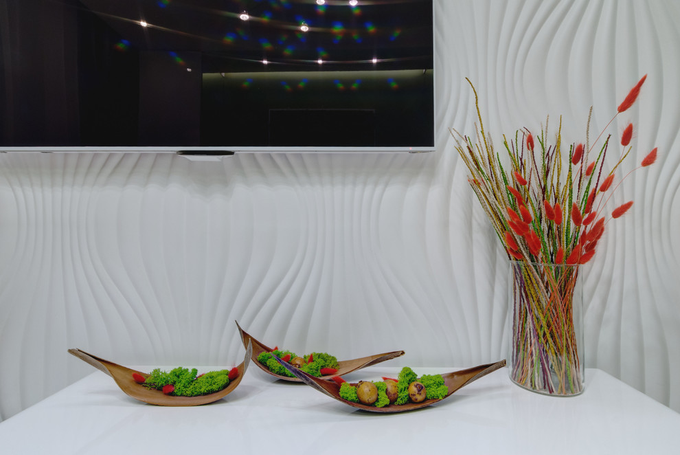 "Акварельная драма" - квартира с яркой индивидуальностью