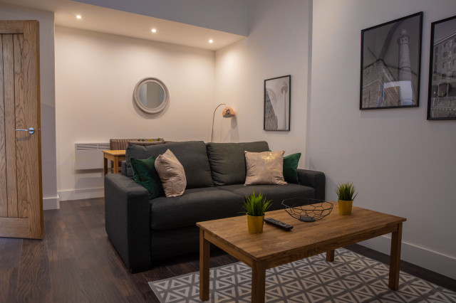 Stanley House contemporary-vardagsrum