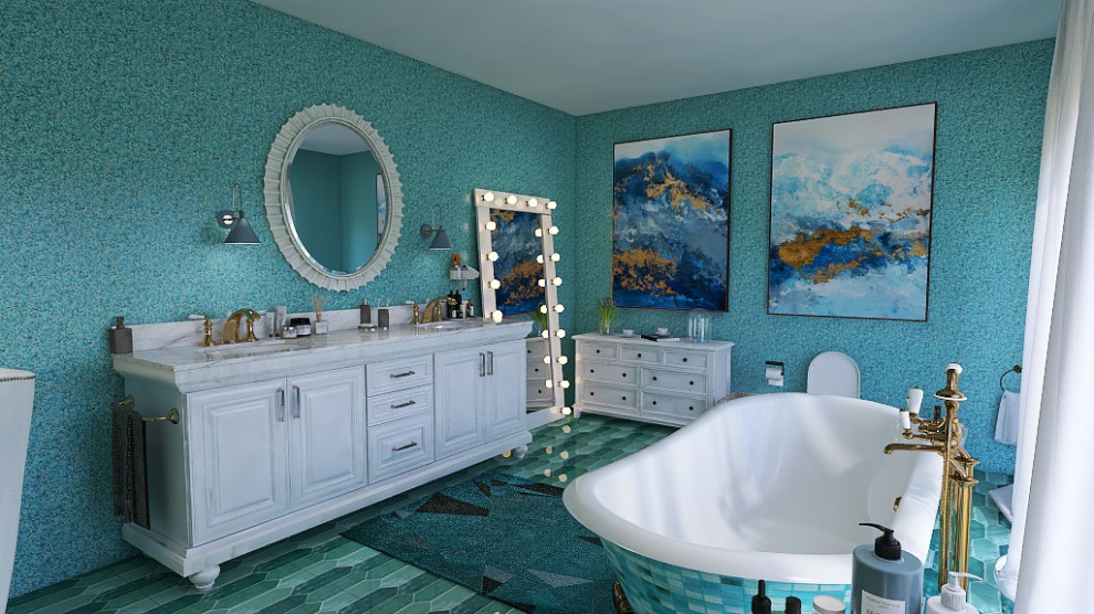 Двух этажный дом