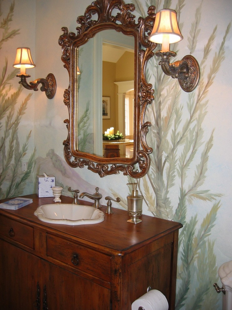 Bathroom - mediterranean bathroom idea in Bridgeport