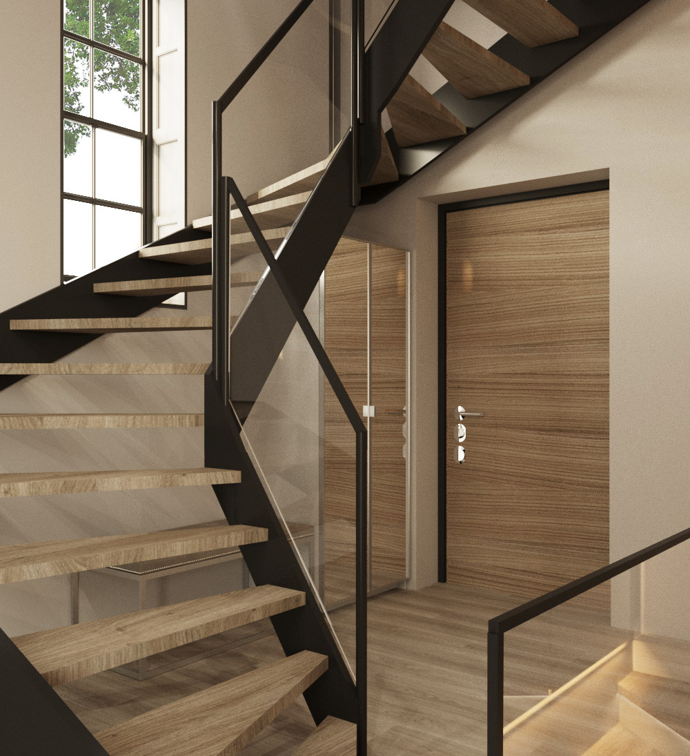 Дизайн интерьера дома на Дибуновской