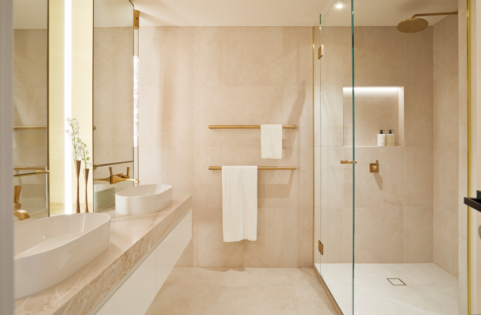 Southbank Penthouse - Contemporary - Bathroom - Melbourne - by Lewisham ...