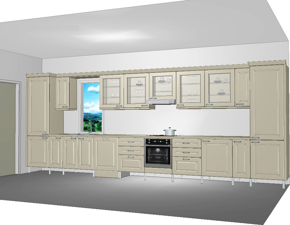 Кухня в коттеджном посёлке Павлово