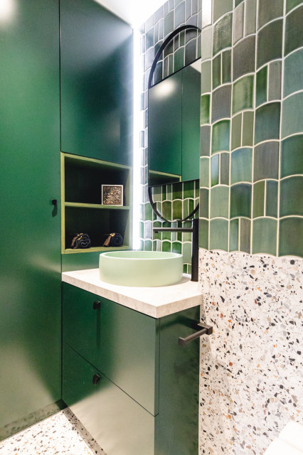 Hawthorn modern-bathroom