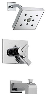 Delta T17453-H2O Chrome Vero Vero Tub and Shower Trim Package with