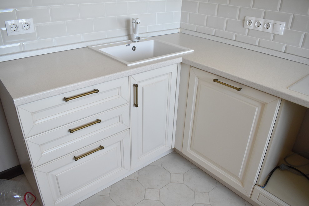 Кухня из массива бука, модель ЭКО