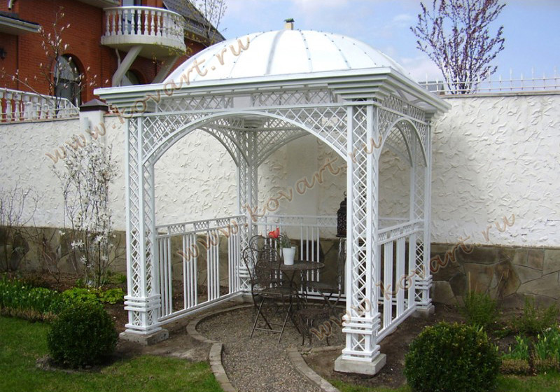 Кованые беседки