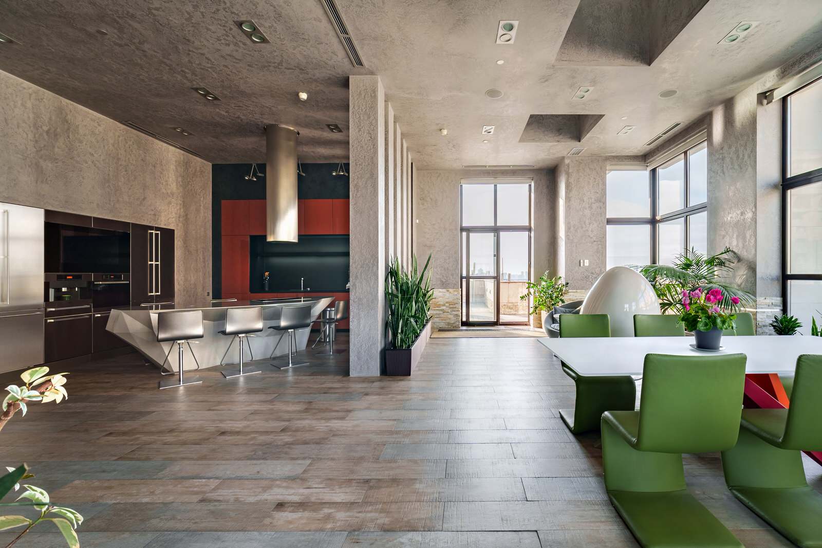 ЖК "Триумф": квартира с большой террасой